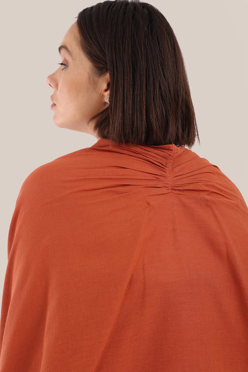 Embroidered cover up coat with short sleeves.